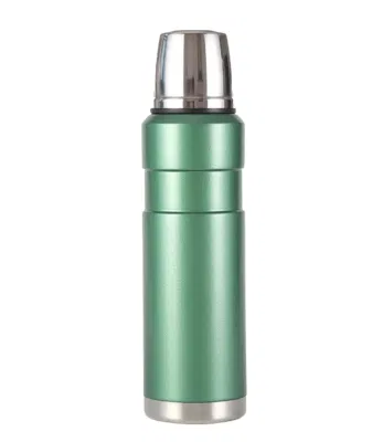 Design Eco Food Thermos Bullet Shape Thermos Edelstahl Vakuumversiegelter Trinkwasserbehälter Kupferisolierte Teeflasche